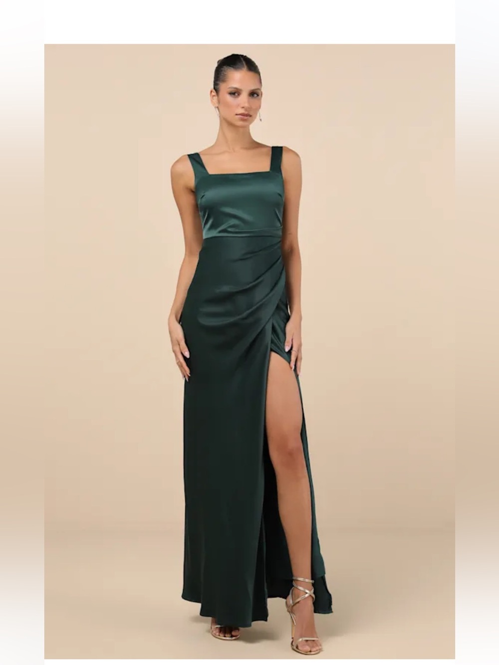 Lulus Dress XL Formal Green